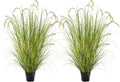 4FT Artificial Reed Grass ,2 Pack Artificial Tall Grass Plants Outdoor Indoor ,Fake Plants & Flowers in Pot-Housewarming Gifts for Living Room Office Bedroom Decor
